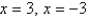 <strong>Find the values of x such that the vectors   and   are orthogonal.</strong> A)   B)   C)   D)   E)   <div style=padding-top: 35px> 
