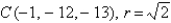 <strong>Find the center and radius of the sphere.  </strong> A)   B)   C)   D)   E)none of these <div style=padding-top: 35px> 