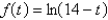Find a power series representation for  