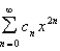 Suppose that the radius of convergence of the power series is . What is the radius of convergence of the power series .