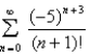 Determine the number of terms sufficient to obtain the sum of the series accurate to three decimal places.