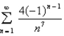 Approximate the sum to the indicated accuracy. (five decimal places)