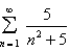 Determine whether the sequence convergent or divergent.  