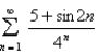 Use the Comparison Test to determine whether the series is convergent or divergent.