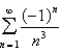 Find an approximation of the sum of the series accurate to two decimal places.