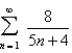 Use the Integral Test to determine whether the series is convergent or divergent.