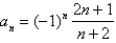 Graph the sequence defined by . Use the graph to guess at the convergence or divergence of the sequence.