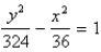 <strong>Find an equation of the hyperbola with vertices and asymptotes .</strong> A) B) C) D) E)