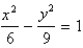 <strong>Find an equation of the hyperbola with vertices and asymptotes .</strong> A) B) C) D) E)