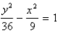 <strong>Find an equation of the hyperbola with vertices and asymptotes .</strong> A) B) C) D) E)