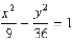 <strong>Find an equation of the hyperbola with vertices and asymptotes .</strong> A) B) C) D) E)