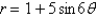 <strong>The graph of the following curve is given. Find the area that it encloses. </strong> A) A= B) C) D) E)