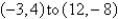 <strong>Find parametric equations to represent the line segment from .</strong> A) B) C) D) E)