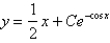 <strong>Solve the differential equation. </strong> A) B) C) D) E)