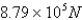 <strong>A trough is filled with a liquid of density 855 kg/ . The ends of the trough are equilateral triangles with sides m long and vertex at the bottom. Find the hydrostatic force on one end of the trough.</strong> A) B) C) D) E)