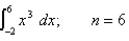 Find a bound on the error in approximating the integral using (a) the Trapezoidal Rule and (b) Simpson's Rule with n subintervals.