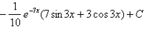 <strong>Use a table of integrals to evaluate the integral. </strong> A) B) C) D)