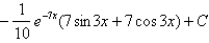 <strong>Use a table of integrals to evaluate the integral. </strong> A) B) C) D)
