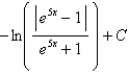 <strong>Evaluate the integral. </strong> A) B) C) D) E)