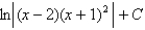 <strong>Find the integral. </strong> A) B) C) D)