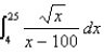 Make a substitution to express the integrand as a rational function and then evaluate the integral. Round the answer to four decimal places.