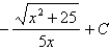 <strong>Find the integral using an appropriate trigonometric substitution. </strong> A) B) C) D)