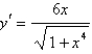 <strong>Find the derivative of the function. </strong> A) B) C) D) E)None of these