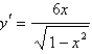 <strong>Find the derivative of the function. </strong> A) B) C) D) E)None of these