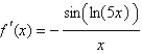 <strong>Differentiate the function. </strong> A) B) C) D) E)