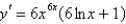 <strong>Use logarithmic differentiation to find the derivative of the function. </strong> A) B) C) D) E)