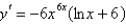 <strong>Use logarithmic differentiation to find the derivative of the function. </strong> A) B) C) D) E)