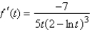 <strong>Differentiate the function. </strong> A) B) C) D) E)