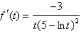 <strong>Differentiate the function. </strong> A) B) C) D) E)