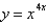 Use logarithmic differentiation to find the derivative of the function.