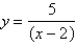 Find, correct to three decimal places the area of the region above the hyperbola , below the x axis, and between the lines x = - 4 and x = - 3.