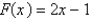 Find the work done by the force (measured in pounds) in moving an object along the x-axis from to . (x is measured in feet.)