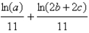 <strong>Use the properties of logarithms to expand the quantity. </strong> A) B) C) D) E)