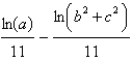 <strong>Use the properties of logarithms to expand the quantity. </strong> A) B) C) D) E)