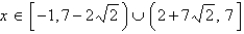 <strong>Solve the inequality. </strong> A) B) C) D) E)