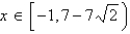<strong>Solve the inequality. </strong> A) B) C) D) E)