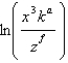 <strong>Express the quantity as a single logarithm. </strong> A) B) C) D) E)none of these