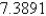 Determine f(x) from the table. The values from the table are given to the nearest ten thousandth.           1        