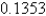 Determine f(x) from the table. The values from the table are given to the nearest ten thousandth.           1        