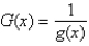 Suppose g is the inverse function of a differentiable function f and   . If  