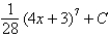 <strong>Find the integral using the indicated substitution. , </strong> A) B) C) D)
