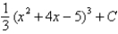<strong>Find the indefinite integral. </strong> A) B) C) D)