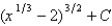 <strong>Find the indefinite integral. </strong> A) B) C) D)