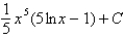 <strong>Find the integral. </strong> A) B) C) D)