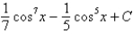 <strong>Find the integral. </strong> A) B) C) D)