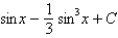 <strong>Find the integral. </strong> A) B) C) D)